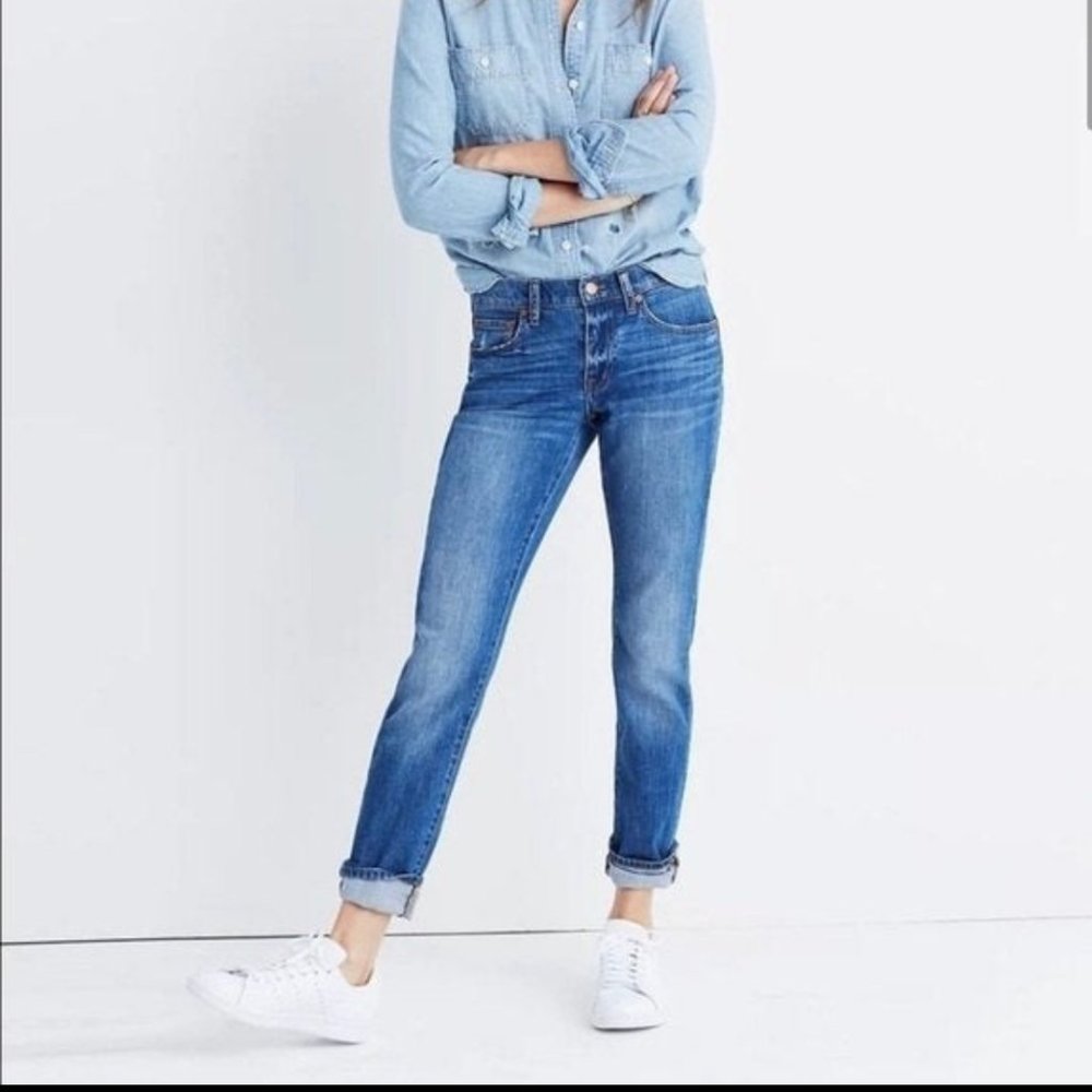 Madewell slim boy jean size 28